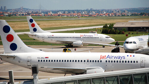 Jat Airways airplanes