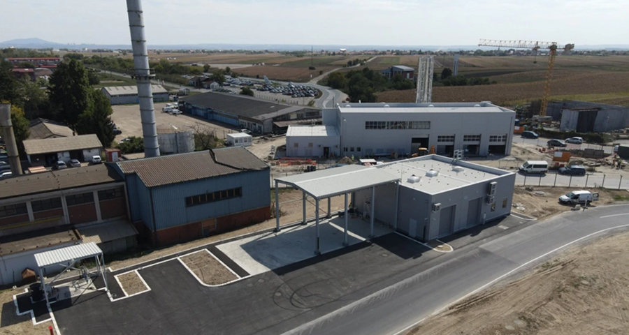 Postrojenje za sortiranje čvrstog otpada u obezbeđivano-restriktivnoj zoni