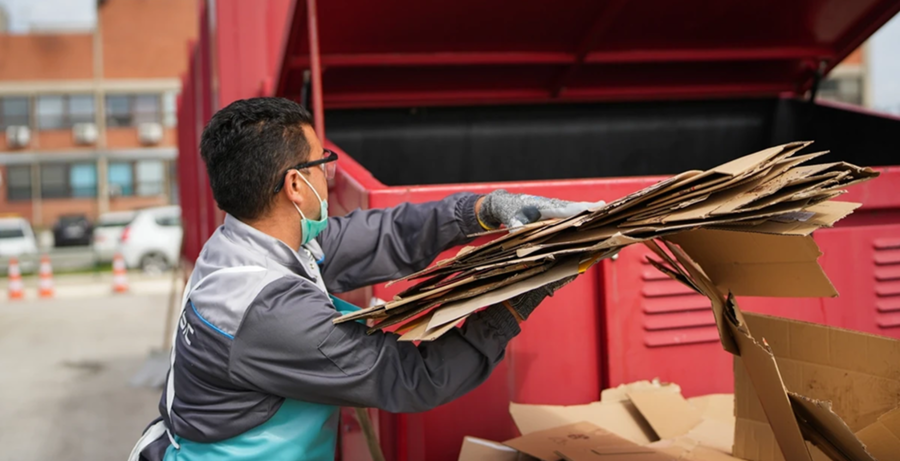 Transfer stanica za sortiranje otpada-transfer stanica u javnoj zoni